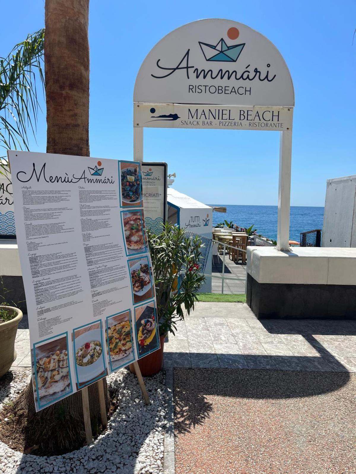 Maniel Beach Hotel Letojanni Exteriér fotografie